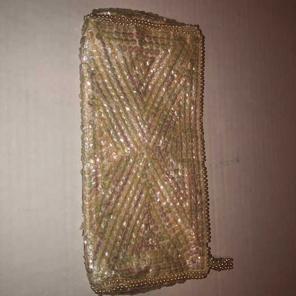 Vintage sequin pouch - Picture 7 of 16